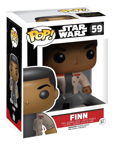 Funko Pop Finn 59 Star Wars Original Scarlet Kids