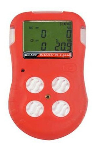 Detector 4 Gases C/ Datalogger Full Time + Certificado Rbc