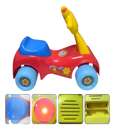 Correpasillos Andador Automóvil Musical Para Niños