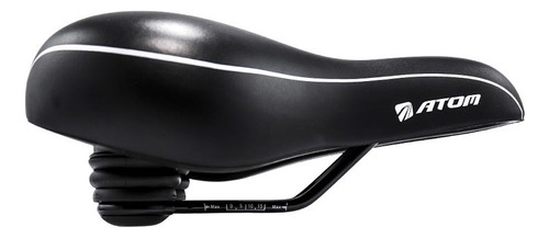 Asiento De Gel Para Bicicleta Atom At-6103e Resorte Antipros