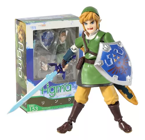 Figura Link Legend Of Zelda: Skyward Sword Figma 13 Cm (Idade minima  recomendada: 6 anos)