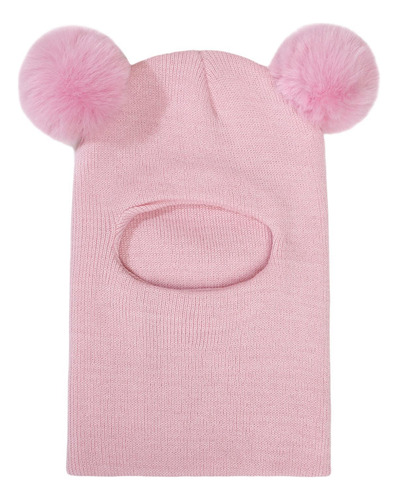 Gorro De Invierno Para Bebé Con Doble Pompón, Gorro Y