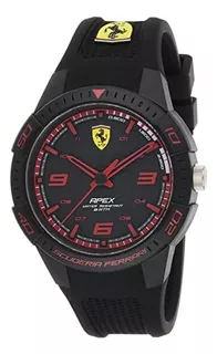 Ferrari Scuderia Apex Reloj Casual De Cuarzo Con Correa De S