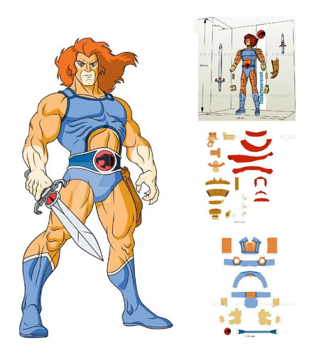 Lion Thundercats Papercraft