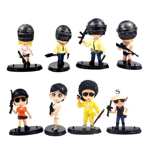 Pubg Battlegrounds Set 8 Figuras