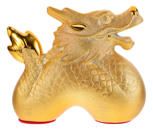 Jar Golden Dragon Piggy Bank Decorations