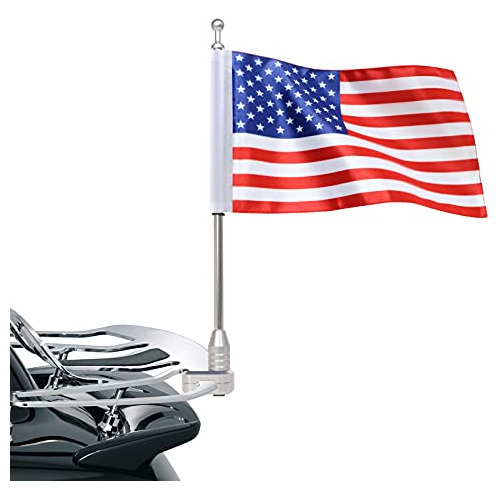 Bandera De Motocicleta Bandera Estadounidense Honda Gol...