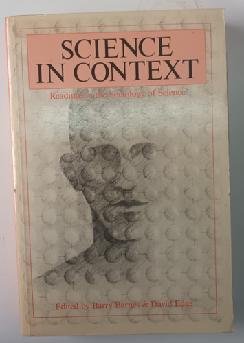  Science In Context. (...) The Sociology Of Science - Inglés
