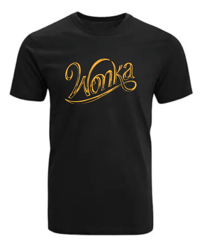 Polera Estampada Wonka Logo, Willywonka, Romanosmodas