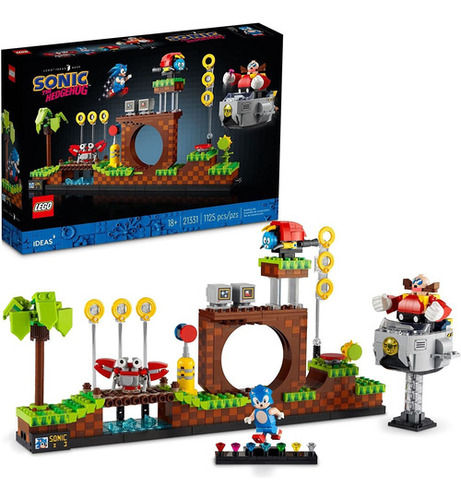 Figuras Para Armar Lego Ideas Sonic The Hedgehog Green Hill