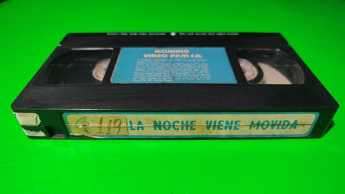 La Noche Viene Movida Vhs Original Sin Caja Tristán Sofovich