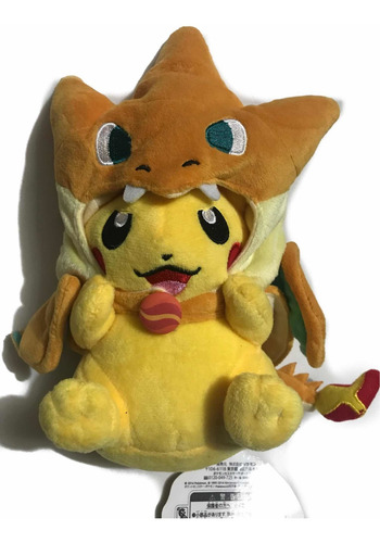 Pokemon Center Pikachu Charizard Peluche