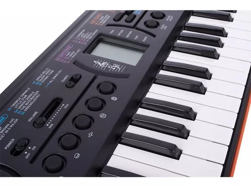 Teclado Musical Infantil Mini 44 Teclas Casio Cinza SA-77 : :  Instrumentos Musicais