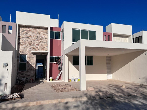 Casa En Venta Merida, Conkal Privada Praderas Del Mayab, Modelo 3, Doble Altura, Entrega Inmediata