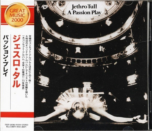 Jethro Tull  A Passion Play-  Cd Album Remastered Importado