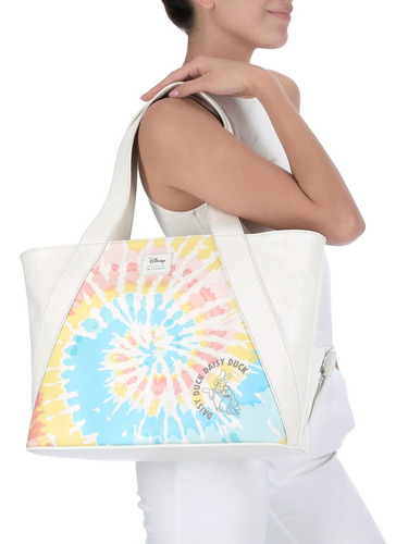 Bolsa Tote Mujer Mickey W Capsule Marfil Multi Hbsuwon2cw