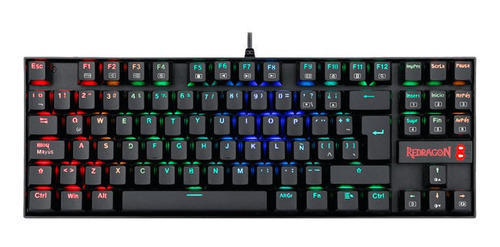 Teclado Gamer Mecanico Redragon Kumara K552rgb-1 Outemu Blue