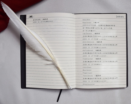 Imagen 4 de 6 de Cuaderno Death Note Con Pluma