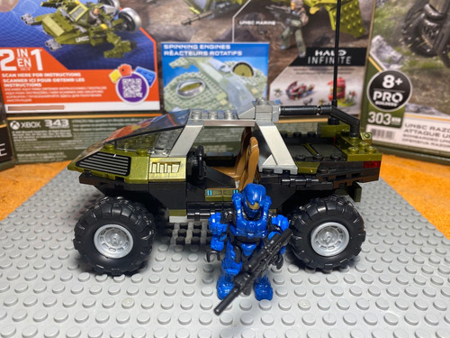 Megabloks Mega Construx Halo Warthog (1011) 1 Warthog (Usado)