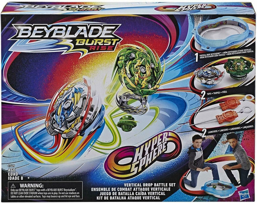 Estadio Beyblade Burst Rise Hypersphere Caída Vertical