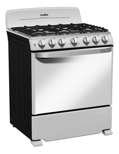 Estufa De Piso 76 Cm Plata Mercury Mabe-em7647bfis0