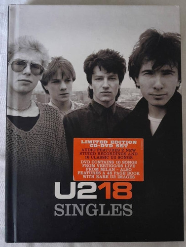 U2. 18 Singles. Cd + Dvd Org Usado. Qqr. Ag.