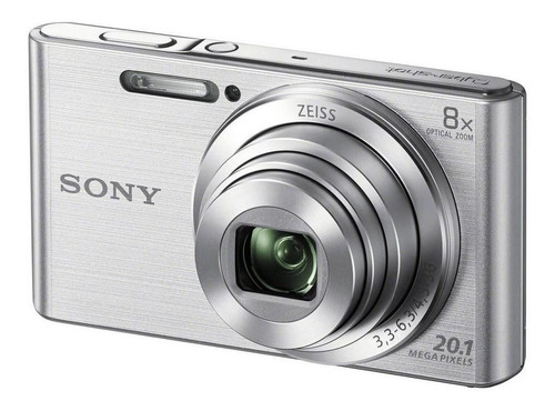 Câmera Sony Cybershot Dsc-w830 Prata 20.1mp Zoom 8x Vídeo Hd