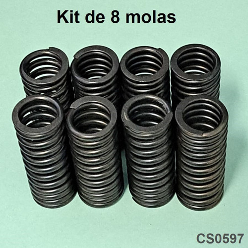 Kit 8 Molas Válvulas Esc Cabeçote Honda Civic #14762rnaa01