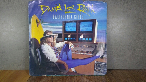 E380 David Lee Roth California Girls 45 Rpm Single