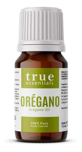 True Essentials Aceite Esencial Oregano 15ml