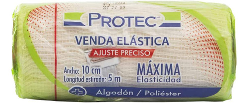 Venda Elastica 10cm X 5m - Protec