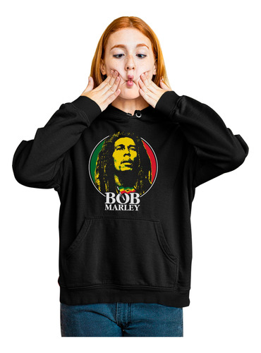 Sudadera Rastafary Reggae Bob Marley Estampada Nuevo Modelo