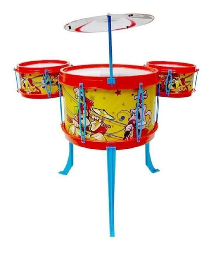 Brinquedo Infantil Bateria Musical Divertida Da Rosita 9426