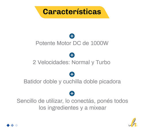 Imagen 2 de 10 de Licuadora De Mano Mixer Ultracomb Lm-2521 Rojo Lh Confort