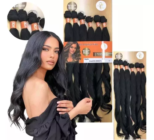 Cabelo Orgânico Bio Fibra Anjo Plus - Fashion Classic 80cm