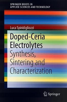 Libro Doped-ceria Electrolytes - Luca Spiridigliozzi