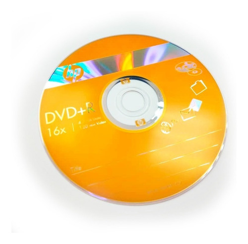 Dvd+r | Pack De 5 | 16x | Hp.