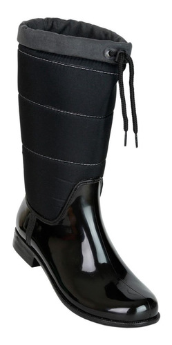 Botas De Lluvia Color Negro Para Dama Del 23 Al 26. 1713501