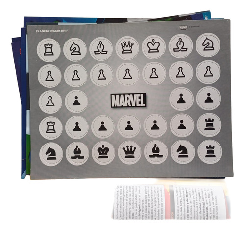Marvel Ajedrez 5 Primeros Fasiculos 6 Figuras Deagostini (Usado)