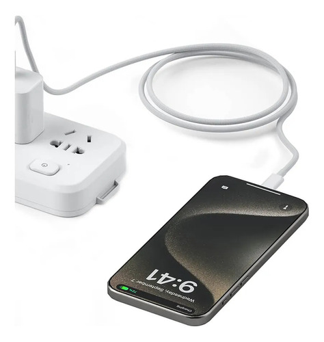 Cargador De Carga Rápida Usb Para iPhone 15 16 Tipo C Cable