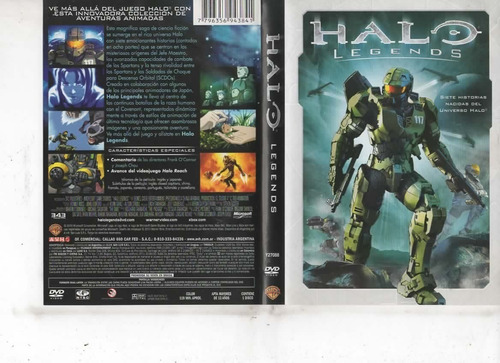 Halo Legends - Dvd Original - Buen Estado