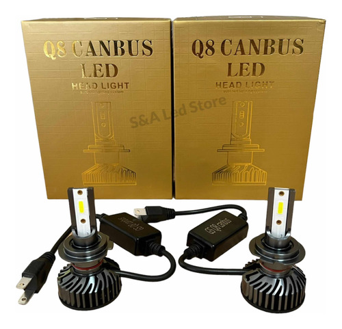 Cree Led Q8 H7 Cambus Alta Gama