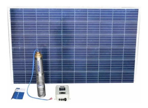 Bomba De Agua Sumergible 1hp Con 4 Paneles Solares Sun100x (Usado)