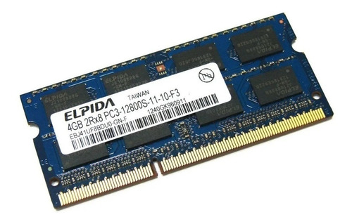Memoria Ddr3 De 4gb Para Laptop Pc3 12800