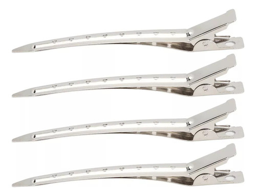 * Pinzas De Metal For El Pelo Con Pico De Pato, 100 Piezas,
