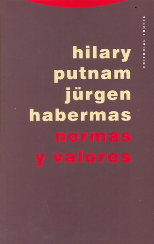 Normas Y Valores -hilary Putnam