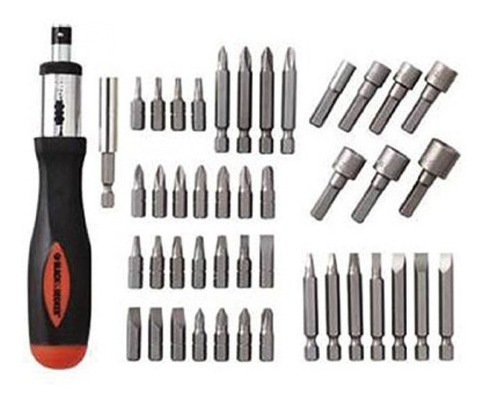 Juego Atornillador Black & Decker 71-937la Black + Decker