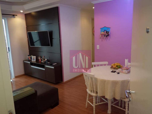 Imagem 4 de 12 de Apartamento Com 2 Dormitórios À Venda, 50 M² Por R$ 245.000 - Parque Erasmo Assunção - Santo André/sp - Ap1909