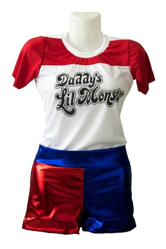 Disfraz Harley Quinn De Talla 4 A La Talla 16 Niñas Adultos