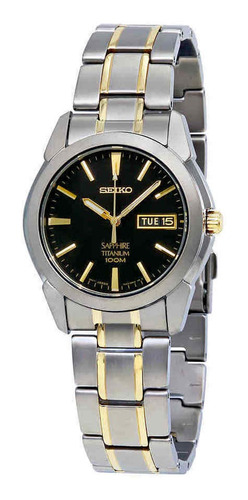 Reloj Seiko Para Hombre Sgg735 Titanio Doble Color Con | Envío gratis